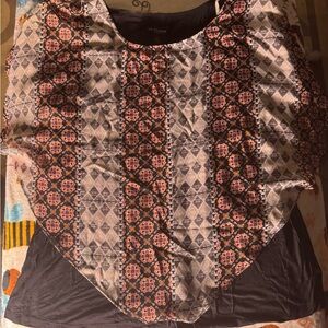 I.N. Studio Elegant Black Blouse - Women’s XL